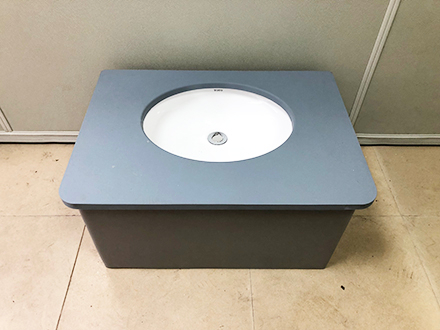 防撞硅膠洗手臺