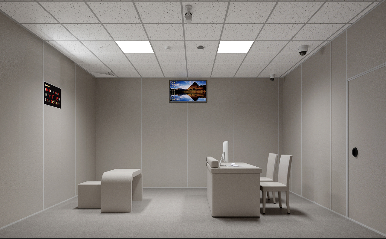紀委留置室軟包施工方案