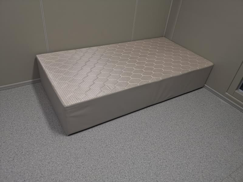 防撞軟包床辦案區防撞家具（星美建材軟包直銷廠家）