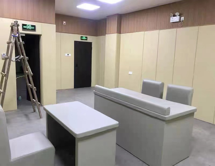 審訊室防撞墻板該如何安裝,廣州星美建材防撞軟包