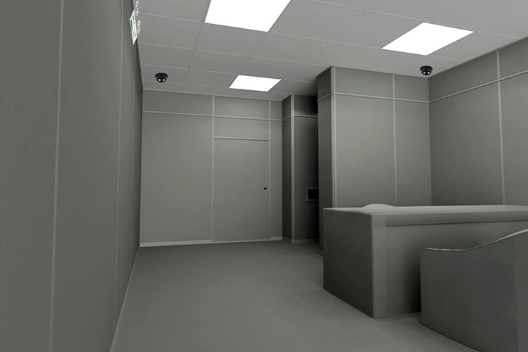 公安局審訊室、談話(huà)室等防撞軟包