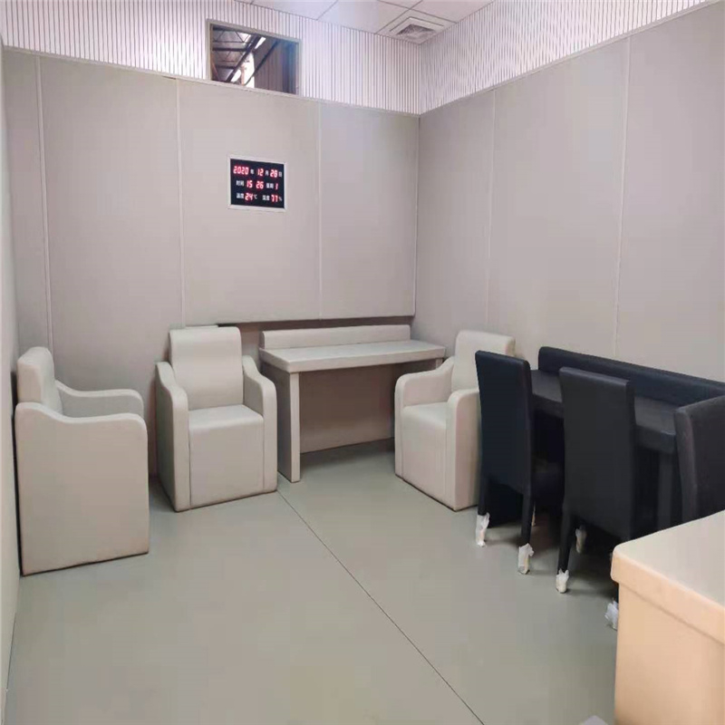 紀委談話室防撞防燃桌椅、審訊室桌椅、辦案區防撞桌椅等系列